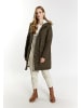 DreiMaster Vintage Damen Winterparka in Dunkeloliv