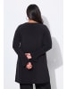 Ulla Popken Longshirt in schwarz