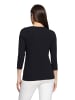 Betty Barclay Basic Shirt mit Placement in Schwarz