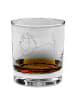 Mr. & Mrs. Panda Whiskey Glas Sternzeichen Löwe ohne Spruch in Transparent
