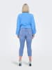 ONLY Carmakoma Normal geschnitten jeans in Special Bright Blue Denim