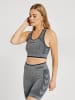 Hummel Sportoberteil Hmlmt Una Seamless Sports Top in BLUE NIGHTS MELANGE