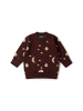 Little Green Radicals Organic Knitted Jumper in Brown