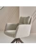 Signature Bridge-Stuhl mit Massivholzbei in Beige - (W)61  x (H)86  x (L)67 cm