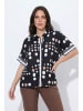 Ulla Popken Bluse in schwarz