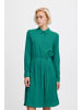 ICHI Blusenkleid IHMAIN DR - 20114548  Hemdblusenkleid mit Knopfleiste und Bindegürtel in Grün