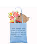 Mr. & Mrs. Panda Stofftasche Spruch Juristin Humor mit Spruch in Sky Blue