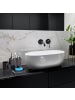 relaxdays 4tlg. Badaccessoires Set in Schwarz