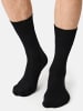 Nur Die  Freizeitsocken Baumwolle Aktiv Sport und Freizeit in Schwarz