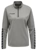 Hummel Hummel Sweatshirt Hmlauthentic Multisport Damen Atmungsaktiv Leichte Design in GREY MELANGE