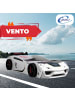 Coemo Autobett VENTO im Rennwagen-Design mit Lattenrost in Weiß