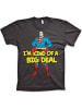 Superman T-Shirt in Grau