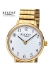 Regent Analog-Armbanduhr Regent Metallarmband gold klein (ca. 25mm)