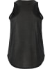 Endurance Q Tanktop AMY MELANGE in 1001BM Black Melange