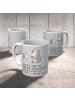 Mr. & Mrs. Panda Tasse Pinguin Opa Enkel mit Spruch in Grau Pastell