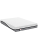 HOMCOM Doppelmatratze-200L x 140B x 20H cm-Grau
