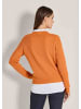 MADELEINE Kaschmir Cardigan mit V-Ausschnitt in pastellorange