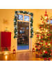 COSTWAY Weihnachtsgirlande LED in Grün