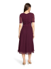 Vera Mont Kleid in aubergine - 0002