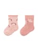 Sterntaler ABS Krabbelsocken 2er-Pack Regenbogen in zartrosa