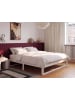Beliani Doppelbett TALAIRAN in Weiß - (W) 165 x (H) 31 x (L) 205 cm