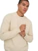 Only&Sons Pullover ONSJAMES RLX CREW KNIT in Beige