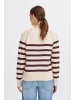 Oxmo Strickpullover OXFSANVA in Braun