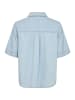 PART TWO Langarm - Hemd NiclaPW Lockere Passform in Whiteish Blue Denim