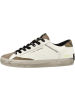 Crime London Sneaker low DISTRESSED in weiss
