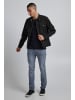 BLEND Denim Jeans Jacke Biker Übergangsjacke Stoned Washed in Schwarz