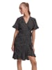 Vero Moda Kleid VMHENNA WRAP in Schwarz