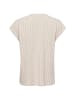 soyaconcept Blusenshirt mit Leinen-Anteil SC-Poula 1 in sand schwarz