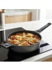 Stoneline SMART Schmorpfanne 28 cm, abnehmbarer Griff | mit Deckel in Anthrazit