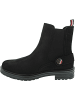 Tommy Hilfiger CCoin Flat Boot Chelsea Boot Schwarz