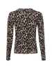 Marie Lund Jacke in schoko beige - 0002
