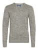 BLEND Strickpullover BHDansel 20704767ME Strickpulli mit V-Ausschnitt in Grau