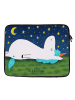 Mr. & Mrs. Panda Laptop Case Einhorn Sternenhimmel Design ohne S... in Weiß