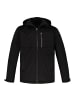 JP1880 Softshelljacke in schwarz