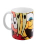 United Labels Spongebob  - Allover - Kaffeetasse aus Keramik 320 ml in Mehrfarbig