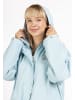 myMo Damen Oversized Regenmantel in Eismint