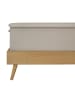 Schiesser Jersey-Elasthan-Topperspannbettlaken Flexi in Helltaupe