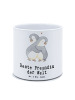 Mr. & Mrs. Panda Pflanzkübel Groß Pinguin Beste Freundin der Wel... in Weiß