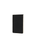 Moleskine Block, Kartoneinband, Liniert in Schwarz