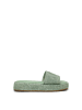 Marc O'Polo Plateau-Slides Model Larissa in light sage
