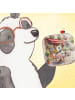Mr. & Mrs. Panda Tassen-Untersetzer Panda beflügelt Pommes Desig... in Weiß