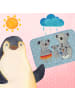 Mr. & Mrs. Panda Badteppich Koala Familie ohne Spruch in Blau Pastell