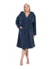 Ulla Popken Bademantel in nachtblau