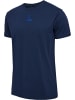 Hummel T-Shirt S/S Hmlactive Chevrons Co Tee S/S in DRESS BLUES