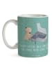 Mr. & Mrs. Panda Tasse Klavier Magie mit Spruch in Meeresbrise