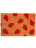 relaxdays Fußmatte "Erdbeeren" in Mehrfarbig - 60 x 40 cm